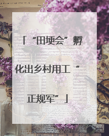“田埂会”孵化出乡村用工“正规军”