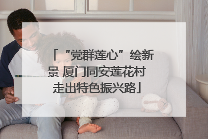 “党群莲心”绘新景 厦门同安莲花村走出特色振兴路