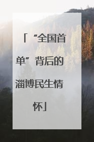 “全国首单”背后的淄博民生情怀