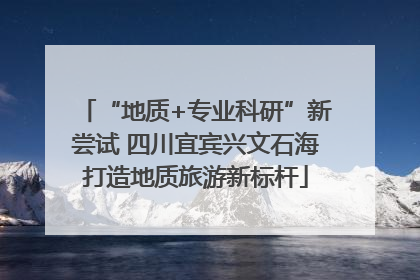 “地质+专业科研”新尝试 四川宜宾兴文石海打造地质旅游新标杆