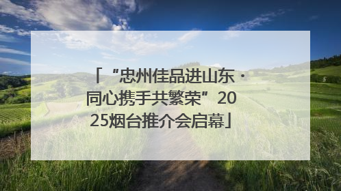 “忠州佳品进山东・同心携手共繁荣”2025烟台推介会启幕