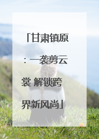 甘肃镇原：一袭剪云裳 解锁跨界新风尚