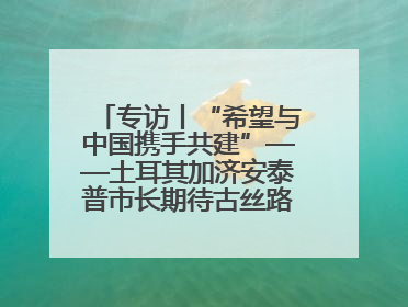 专访丨“希望与中国携手共建”——土耳其加济安泰普市长期待古丝路重镇焕发新活力