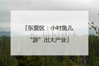 东营区：小村鱼儿“游”出大产业