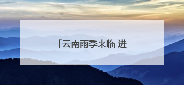 云南雨季来临 进入一年一度吃菌季