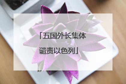 五国外长集体谴责以色列