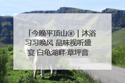 今晚平顶山⑧｜沐浴习习晚风 品味视听盛宴 白龟湖畔·草坪音乐会激情上演