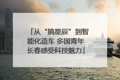 从“摘星辰”到智能化造车 多国青年长春感受科技魅力