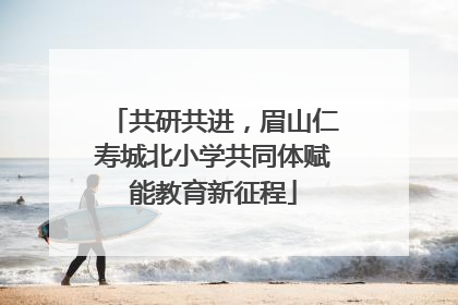 共研共进，眉山仁寿城北小学共同体赋能教育新征程