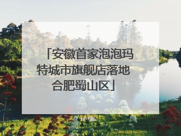 安徽首家泡泡玛特城市旗舰店落地合肥蜀山区