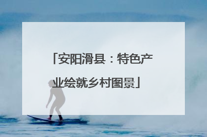 安阳滑县：特色产业绘就乡村图景