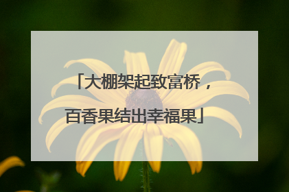 大棚架起致富桥，百香果结出幸福果