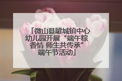微山县驩城镇中心幼儿园开展“端午粽香情 师生共传承”端午节活动