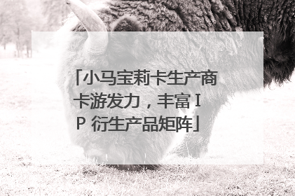 小马宝莉卡生产商卡游发力，丰富 IP 衍生产品矩阵