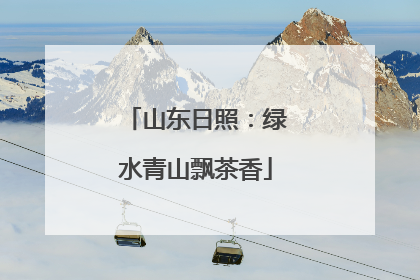 山东日照：绿水青山飘茶香