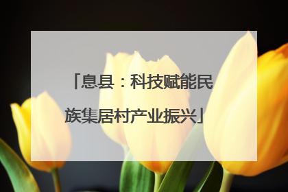 息县：科技赋能民族集居村产业振兴