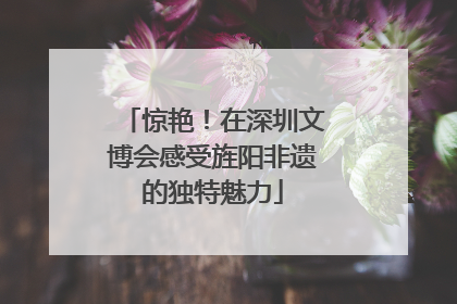 惊艳！在深圳文博会感受旌阳非遗的独特魅力