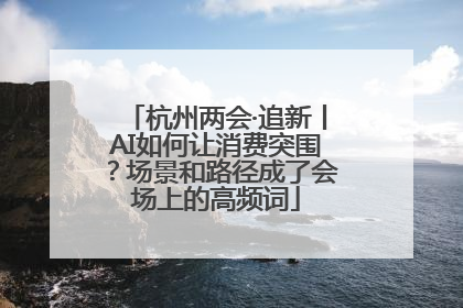 杭州两会·追新丨AI如何让消费突围？场景和路径成了会场上的高频词