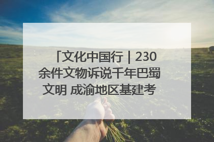文化中国行｜230余件文物诉说千年巴蜀文明 成渝地区基建考古成果展开展