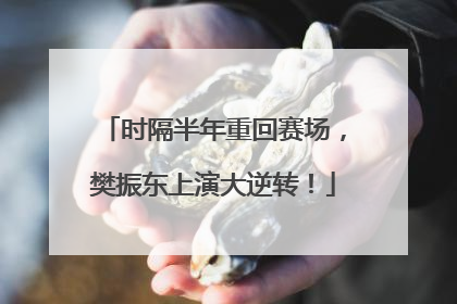 时隔半年重回赛场，樊振东上演大逆转！