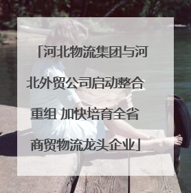河北物流集团与河北外贸公司启动整合重组 加快培育全省商贸物流龙头企业