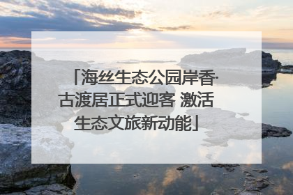 海丝生态公园岸香·古渡居正式迎客 激活生态文旅新动能