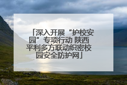 深入开展“护校安园”专项行动 陕西平利多方联动织密校园安全防护网