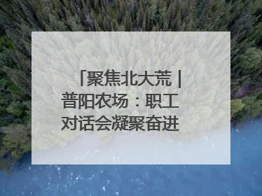 聚焦北大荒｜普阳农场：职工对话会凝聚奋进“强磁场”