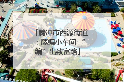 腾冲市西源街道：藤编小车间 “编”出致富路