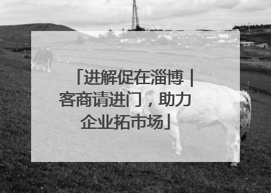 进解促在淄博｜客商请进门，助力企业拓市场