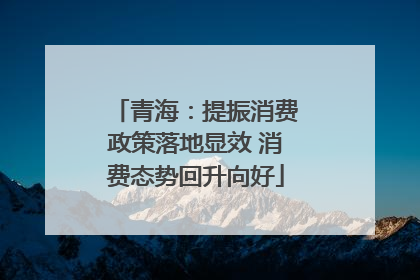 青海：提振消费政策落地显效 消费态势回升向好