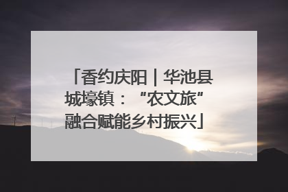 香约庆阳｜华池县城壕镇：“农文旅”融合赋能乡村振兴