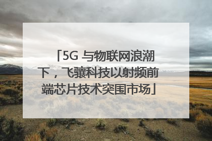 5G 与物联网浪潮下，飞骧科技以射频前端芯片技术突围市场